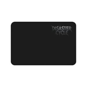 Disaster Cycle Desk Mat
